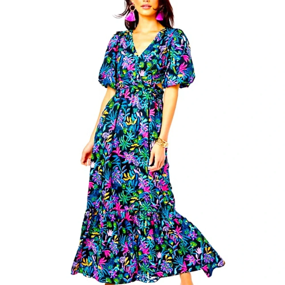 NWT! Lilly Pulitzer Teyla Maxi Dress - Picture 1 of 8